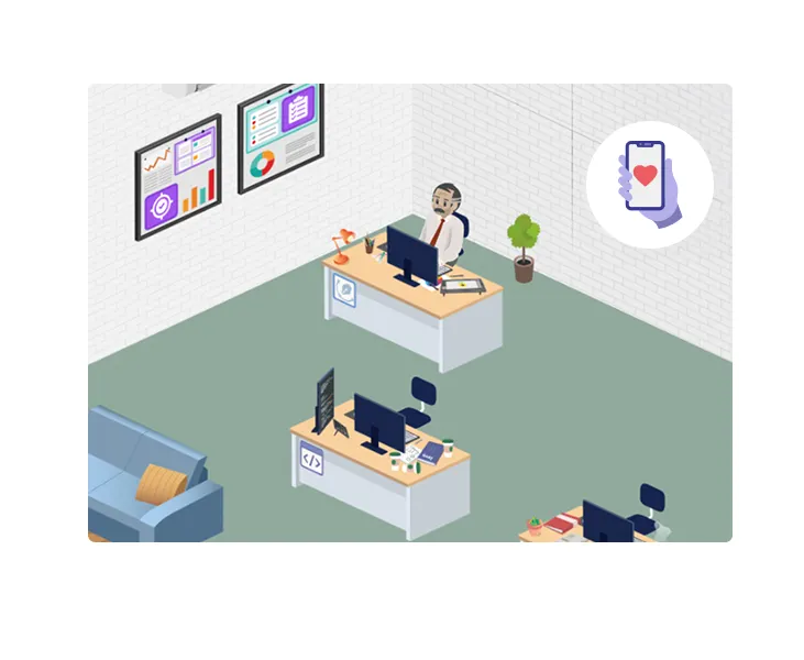 Mobile App business simulation