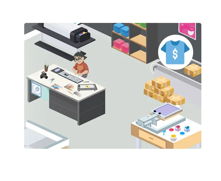 T-Shirt Company business simulation